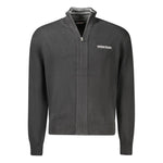 Guess Jeans Black Cotton Men Sweater GU-35227-S