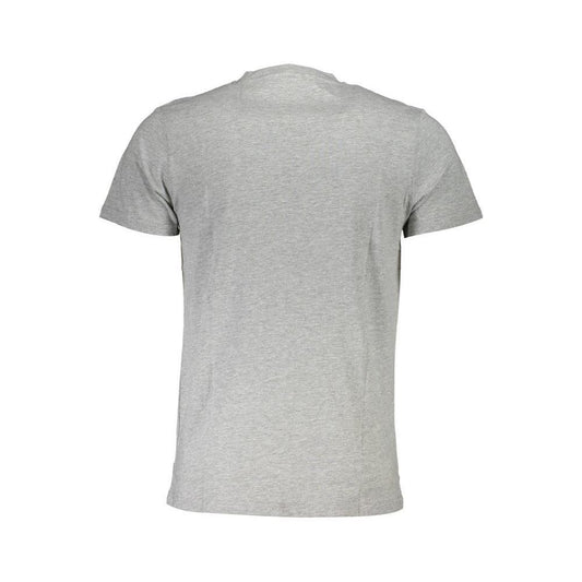 Cavalli Class Brown Cotton Men T-Shirt CA-36993-L