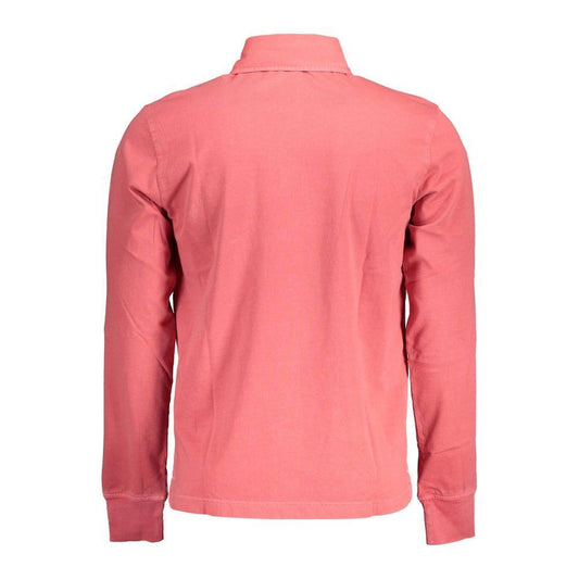 Gant Red Cotton Men Polo Shirt GA-37210-S