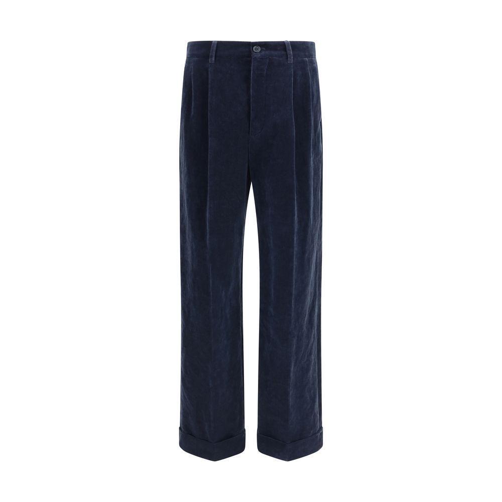 Valentino Velvet Pants VA-7V3RBN15AM2FA8-IT46 | S