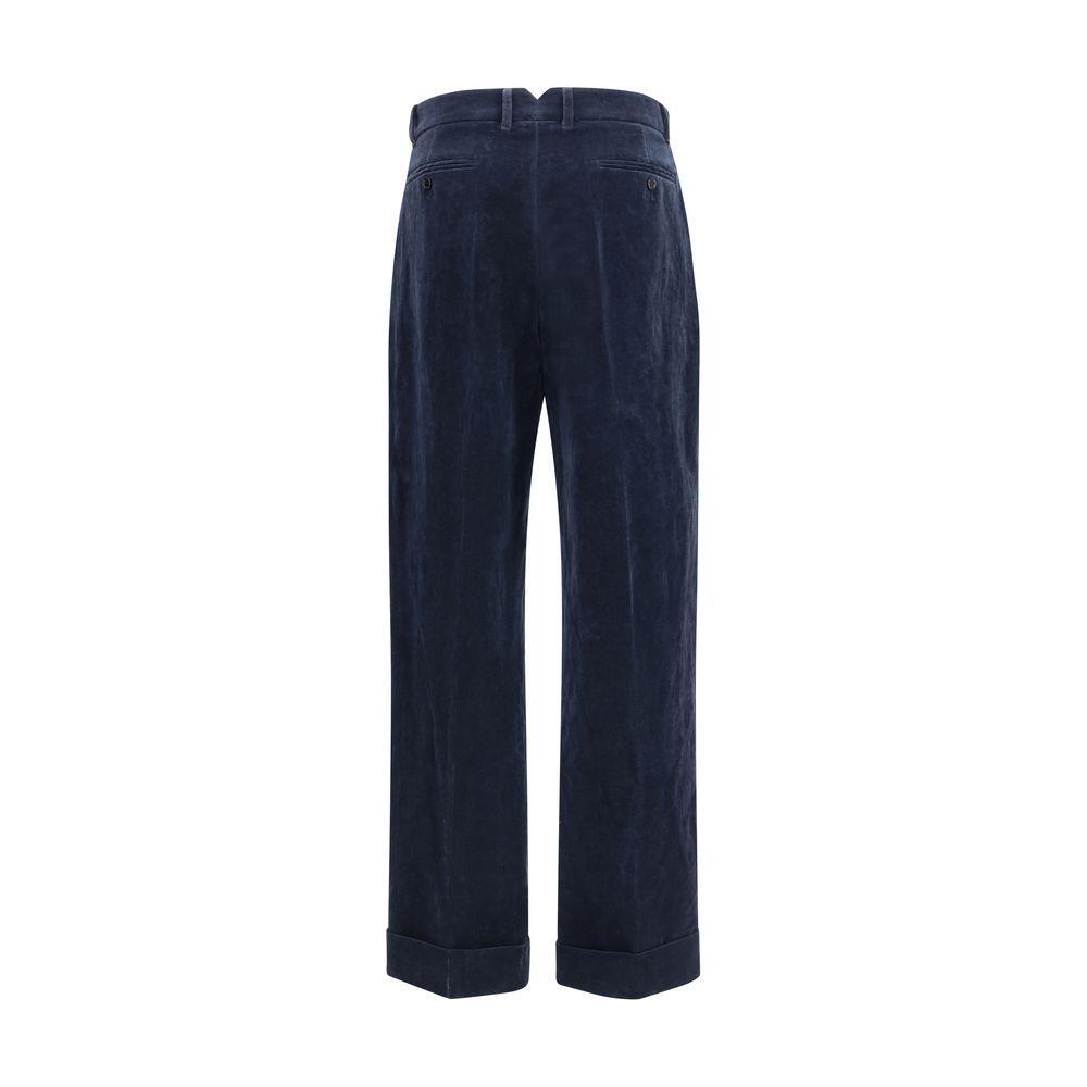 Valentino Velvet Pants VA-7V3RBN15AM2FA8-IT46 | S