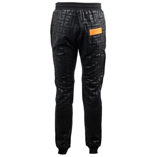 Balmain Black Cotton Jeans & Pant BA-15493-M