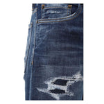 Dsquared² Blue Cotton Jeans & Pant DS-15496-IT44 | XS