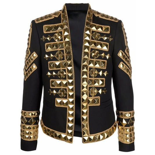 Balmain Black Acetate Men's Blazer BA-15509-IT50 | L