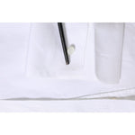 Dolce & Gabbana White GOLD Cotton Men Dress Formal Shirt