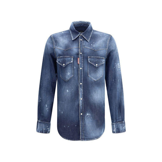 Dsquared² Fashion Western Shirt DS-S74DM0935S30341470-IT46 | S