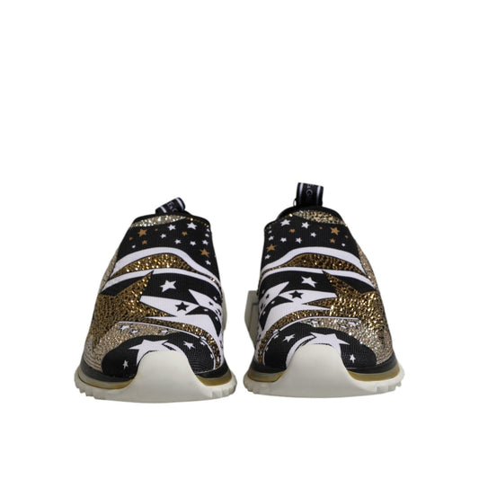 Dolce & Gabbana Multicolor Sorrento Low Top Sneakers Shoes MV7262-41