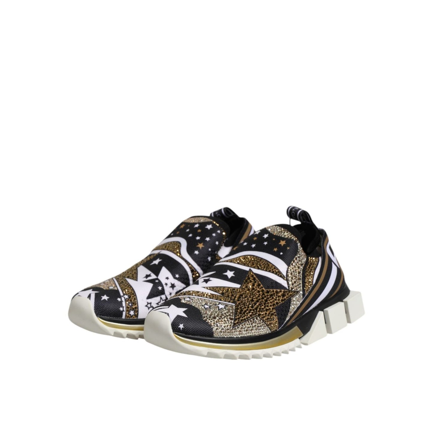Dolce & Gabbana Multicolor Sorrento Low Top Sneakers Shoes MV7262-41