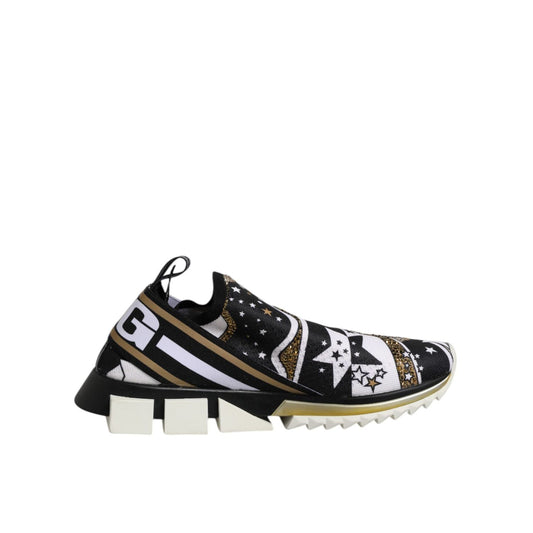 Dolce & Gabbana Multicolor Sorrento Low Top Sneakers Shoes MV7262-41