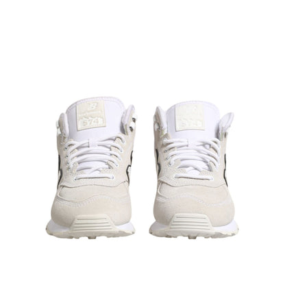 New Balance Off White Suede Sneakers Shoes