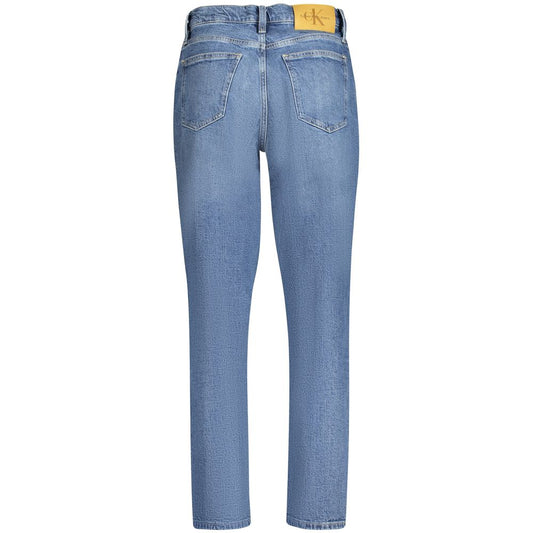 Calvin Klein Blue Cotton Jeans & Pant CA-33780-25 L28