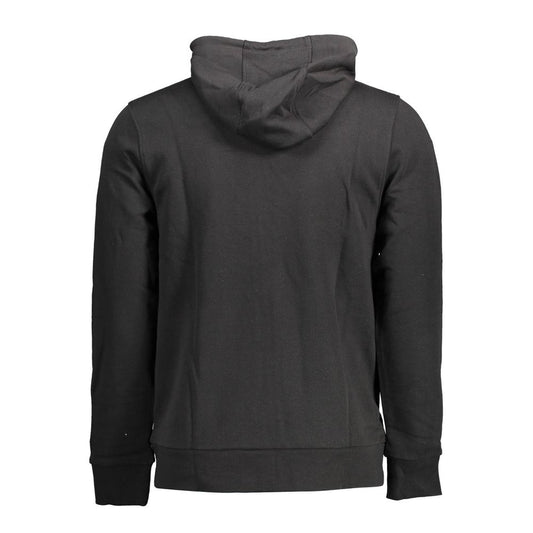 Cavalli Class Black Cotton Men Sweater CA-37027-M