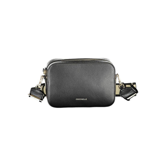Coccinelle Black Leather Handbag CO-15726