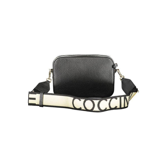 Coccinelle Black Leather Handbag CO-15726