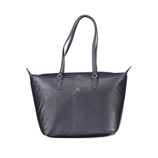 Tommy Hilfiger Blue Polyester Handbag TO-27575