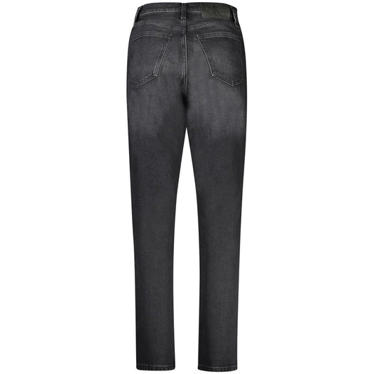 Calvin Klein Black Cotton Women Jeans CA-32510-W25 | L30