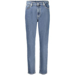 Calvin Klein Blue Cotton Women Jeans CA-32589-W25 | L30