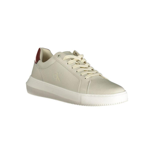 Calvin Klein Brown Leather Men Sneaker CA-34290-EU40/US7