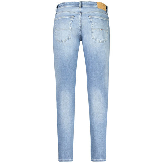 Tommy Hilfiger Light Blue Cotton Men Jeans TO-35365-W31 | L32