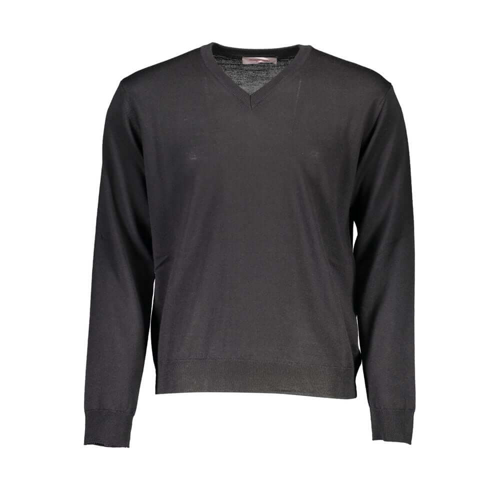Romeo Gigli Black Wool Men Sweater RO-37739-S