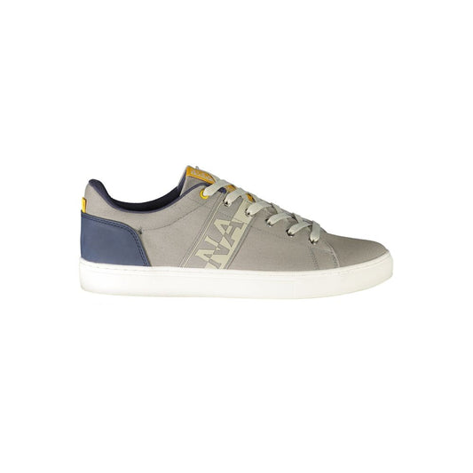 Napapijri Gray Polyester Sneaker NA-29842-EU40/US7