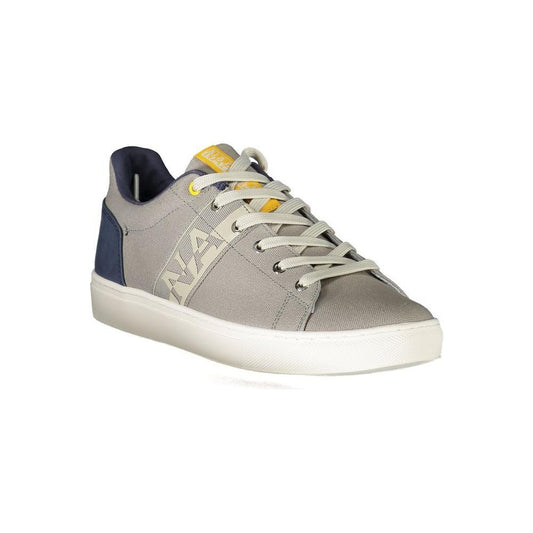 Napapijri Gray Polyester Sneaker NA-29842-EU40/US7