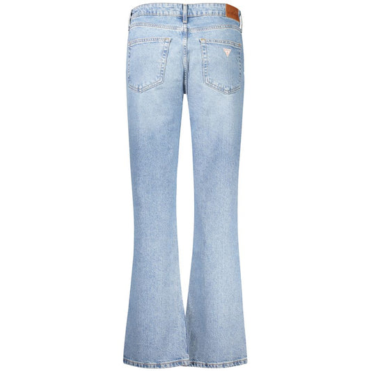 Guess Jeans Light Blue Cotton Women Jeans GU-32348-W27 | L30