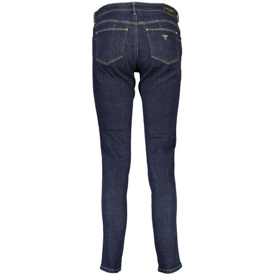 Guess Jeans Blue Cotton Women Jeans GU-37575-W24 | L30