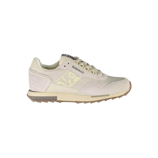 Napapijri Brown Leather Men Sneaker NA-23120-EU45/US12