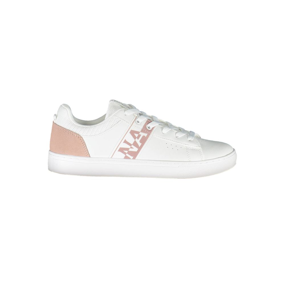 Napapijri White Polyester Sneaker