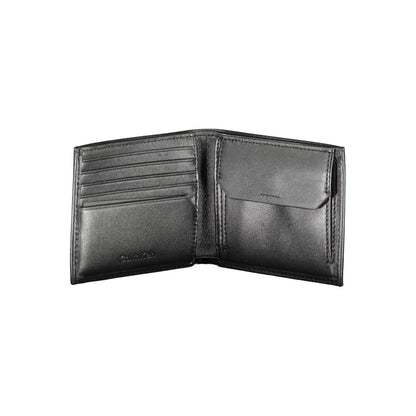 Calvin Klein Black Leather Men Wallet