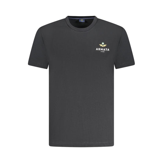 Armata Di Mare Black Cotton Men T-Shirt AR-38363-S