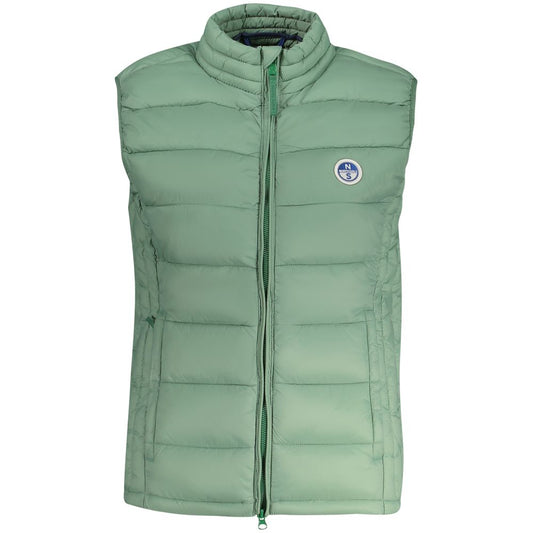 North Sails Green Polyamide Sleveless Jacket