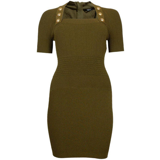 Balmain Green Viscose Tops & T-Shirt BA-15538-IT40|S