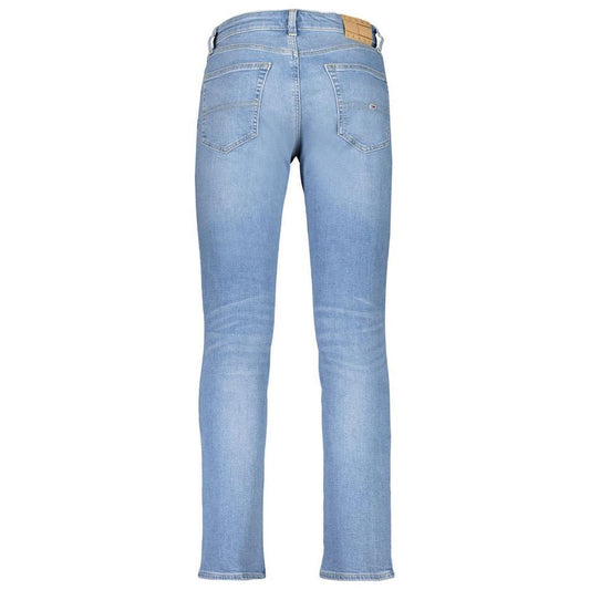 Tommy Hilfiger Light Blue Cotton Men Jeans TO-31424-W29 | L32