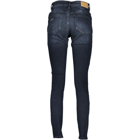 Desigual Blue Cotton Jeans & Pant DE-24918-IT36|XXS