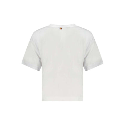 K-WAY White Cotton Women T-Shirt