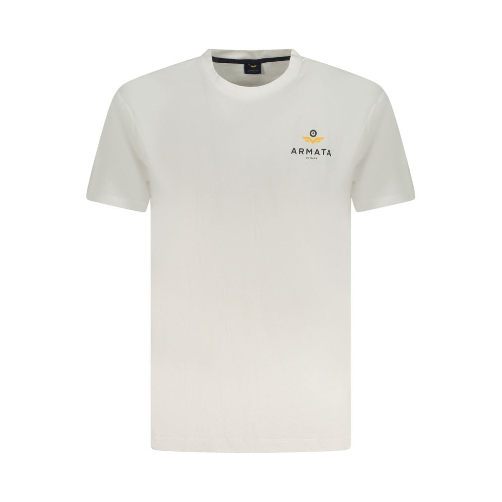 Armata Di Mare White Cotton Men T-Shirt