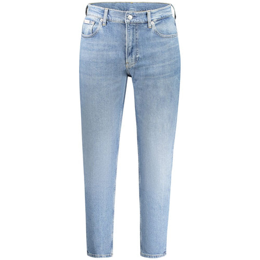 Calvin Klein Blue Cotton Men Jeans CA-34439-W29