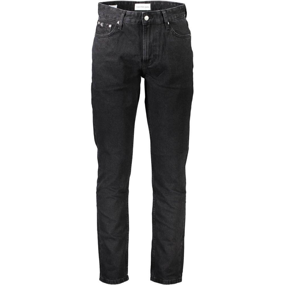 Calvin Klein Black Cotton Jeans & Pant CA-26132-W30 | L32