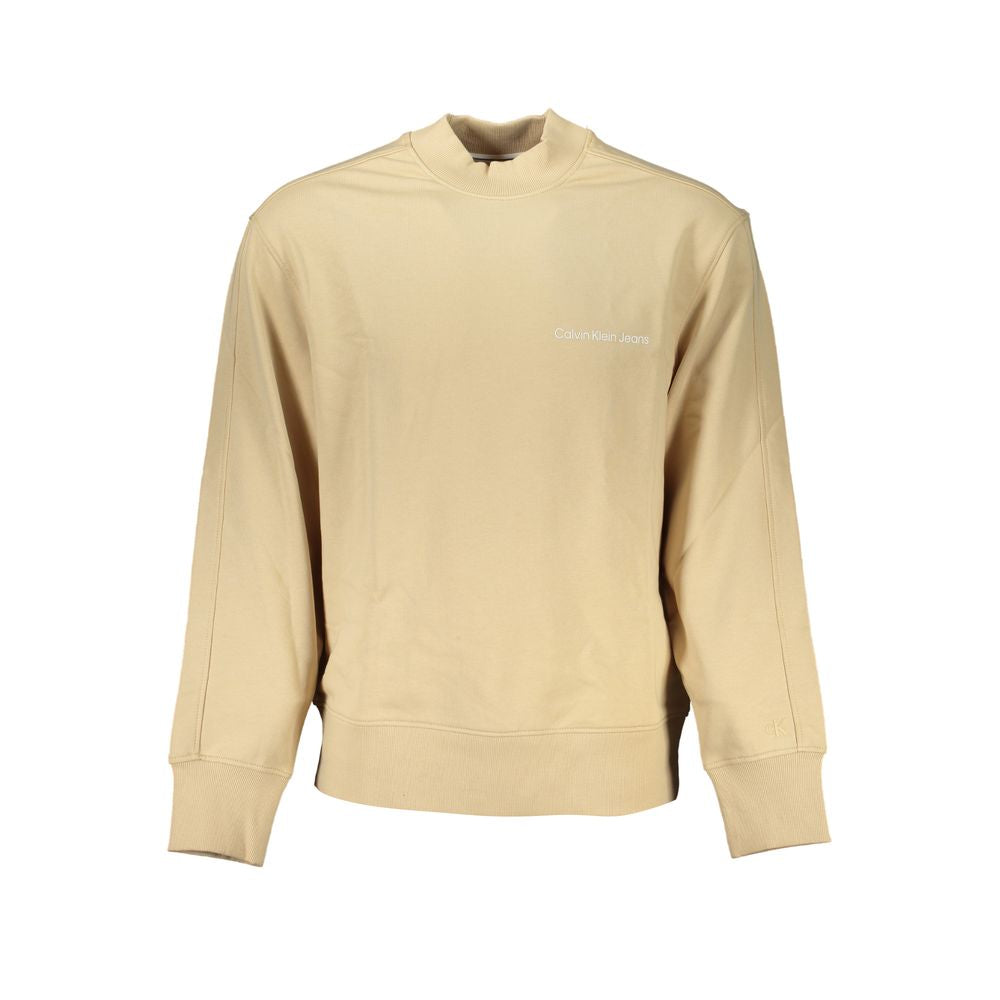 Calvin Klein Beige Cotton Men Sweater