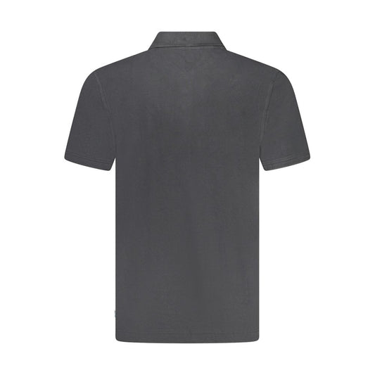 Wrangler Black Cotton Polo Shirt WR-35307-S