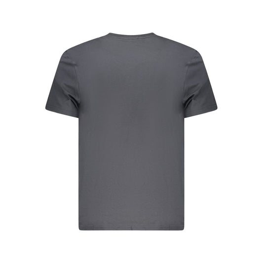 Lee Black Cotton Men T-Shirt LE-35372-S