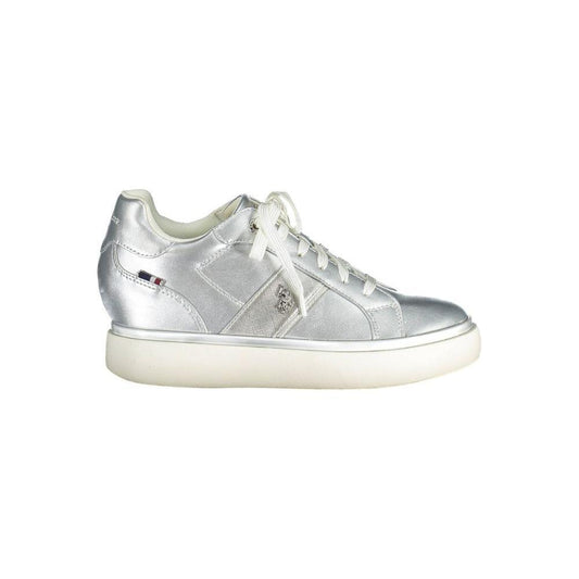 U.S. POLO ASSN. Gray Polyester Women Sneaker US-36992-EU36/US6
