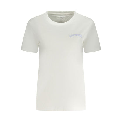 Converse White Cotton T-Shirt
