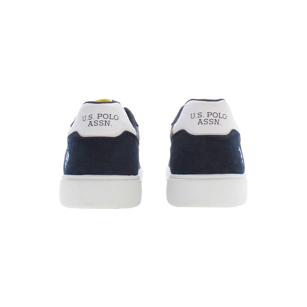 U.S. POLO ASSN. Blue Polyester Men Sneaker US-37694-EU43/US10