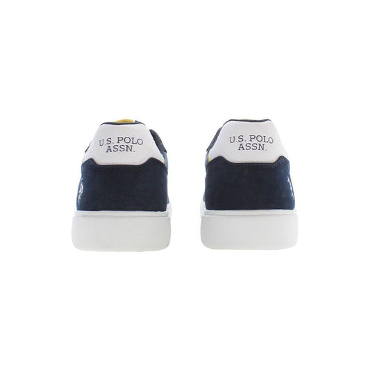 U.S. POLO ASSN. Blue Polyester Men Sneaker US-37694-EU43/US10