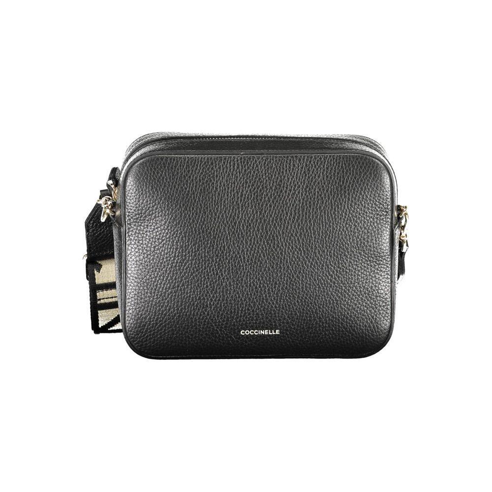 Coccinelle Black Leather Women Handbag CO-15730