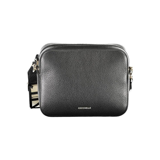 Coccinelle Black Leather Women Handbag CO-15730