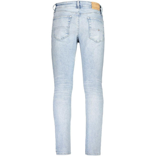 Tommy Hilfiger Light Blue Cotton Men Jeans TO-30514-W28 | L32